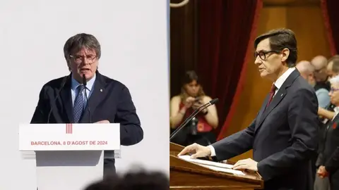 Carles Puigdemont i Salvador Illa Carles Puigdemont i Salvador Illa