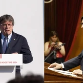 Carles Puigdemont i Salvador Illa Carles Puigdemont i Salvador Illa