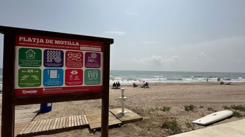 Playa de Motilla en Sueca Playa de Motilla en Sueca