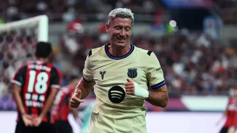 Lewandowski, baja para el Gamper por molestias musculares Lewandowski, baja para el Gamper por molestias musculares