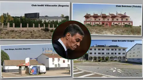 La asociación de prostitutas 'Stop Abolición' publica un mapa con los clubs de alterne de la familia política de Pedro Sánchez La asociación de prostitutas 'Stop Abolición' publica un mapa con los clubs de alterne de la familia política de Pedro Sánchez
