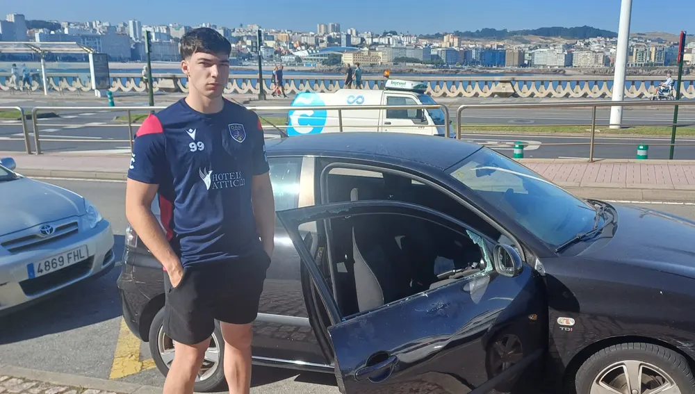 Gael, jugador del OAR Coruña, uno de los afectados Gael, jugador del OAR Coruña, uno de los afectados
