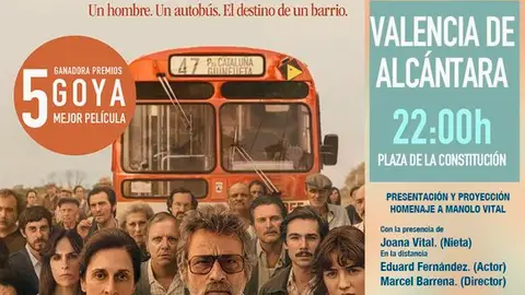 Valencia de Alcántara rinde homenaje a Manolo Vital y pone su nombre a la estación de autobuses de la localidad Valencia de Alcántara rinde homenaje a Manolo Vital y pone su nombre a la estación de autobuses de la localidad