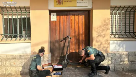 Objetos identificados por la Guardia Civil Objetos identificados por la Guardia Civil