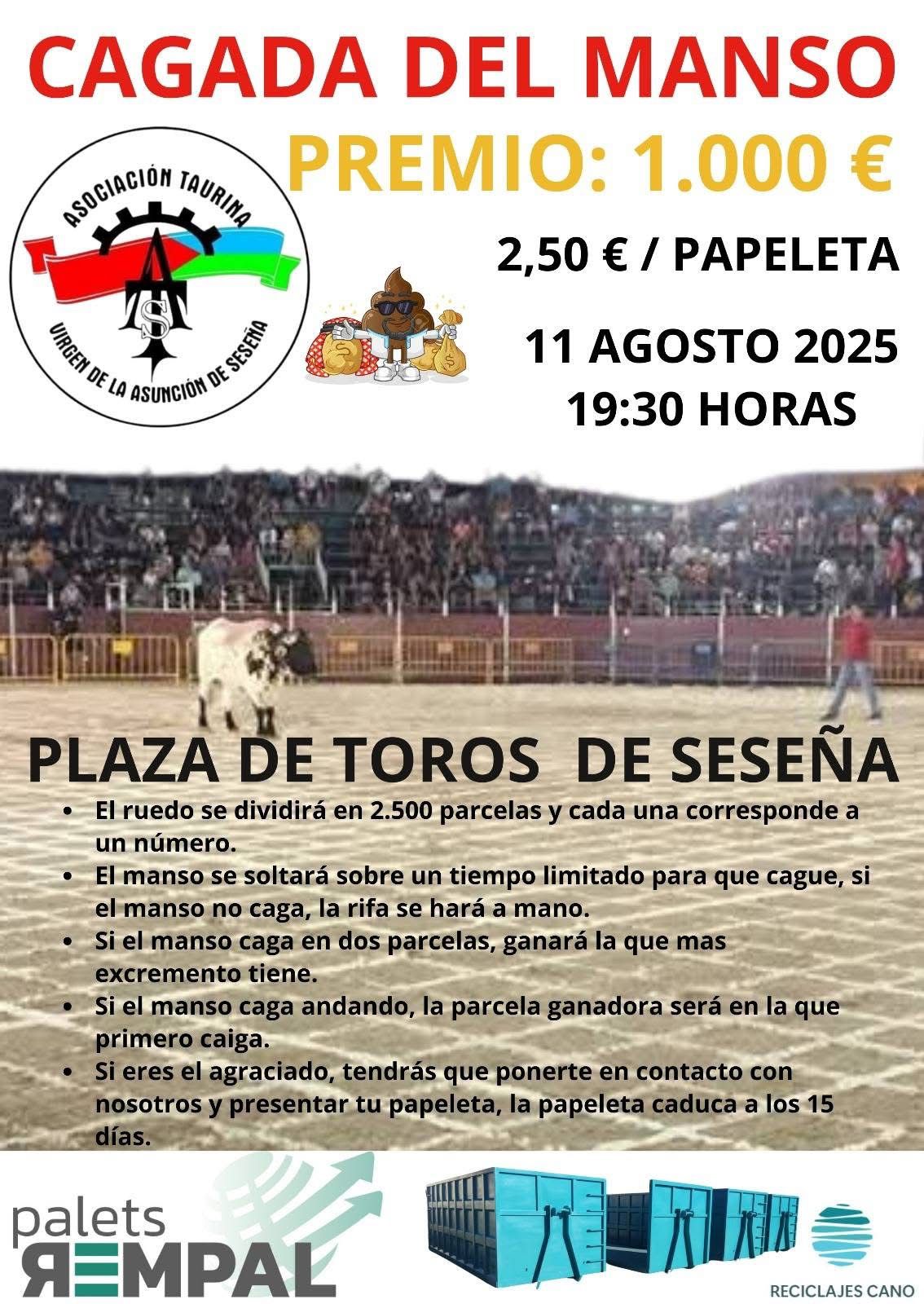 Conocemos la peculiar tradición 'La cagada del manso' en Seseña Conocemos la peculiar tradición 'La cagada del manso' en Seseña