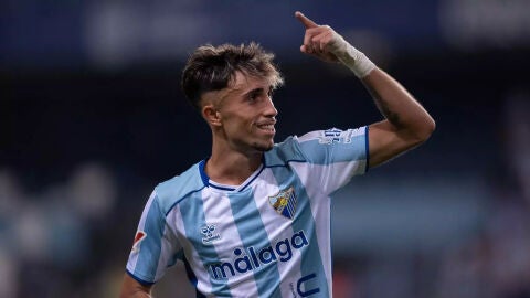 David Larrubia en el encuentro amistoso 