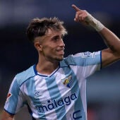 David Larrubia en el encuentro amistoso 