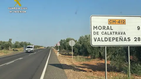 Imagen carretera CM-412 Moral de Calatrava a Valdepeñas Imagen carretera CM-412 Moral de Calatrava a Valdepeñas
