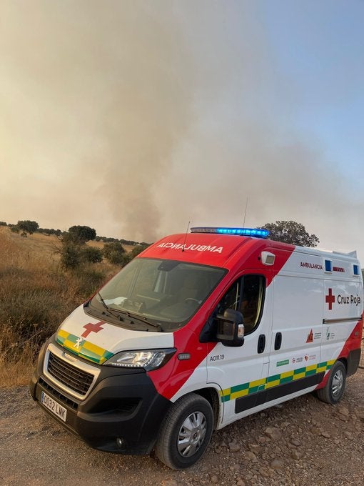 Estabilizados este domingo dos incendios en Cañaveral y en Badajoz, este último intencionado Estabilizados este domingo dos incendios en Cañaveral y en Badajoz, este último intencionado