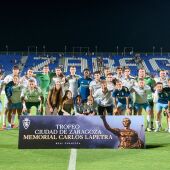 Los maños ganaban por penaltis a los oscenses 