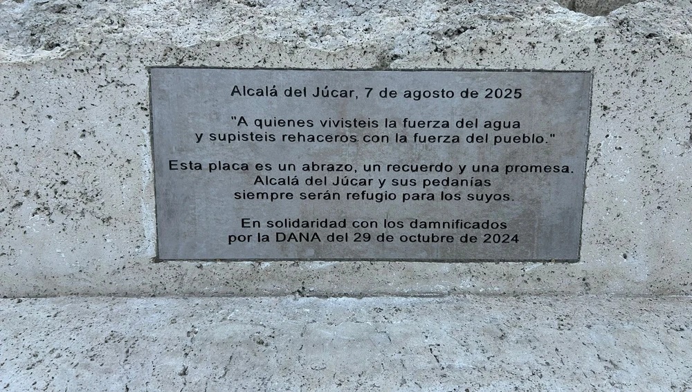 Alcalá del Júcar rinde homenaje a las víctimas de la Dana del 29 de octubre de 2024 Alcalá del Júcar rinde homenaje a las víctimas de la Dana del 29 de octubre de 2024