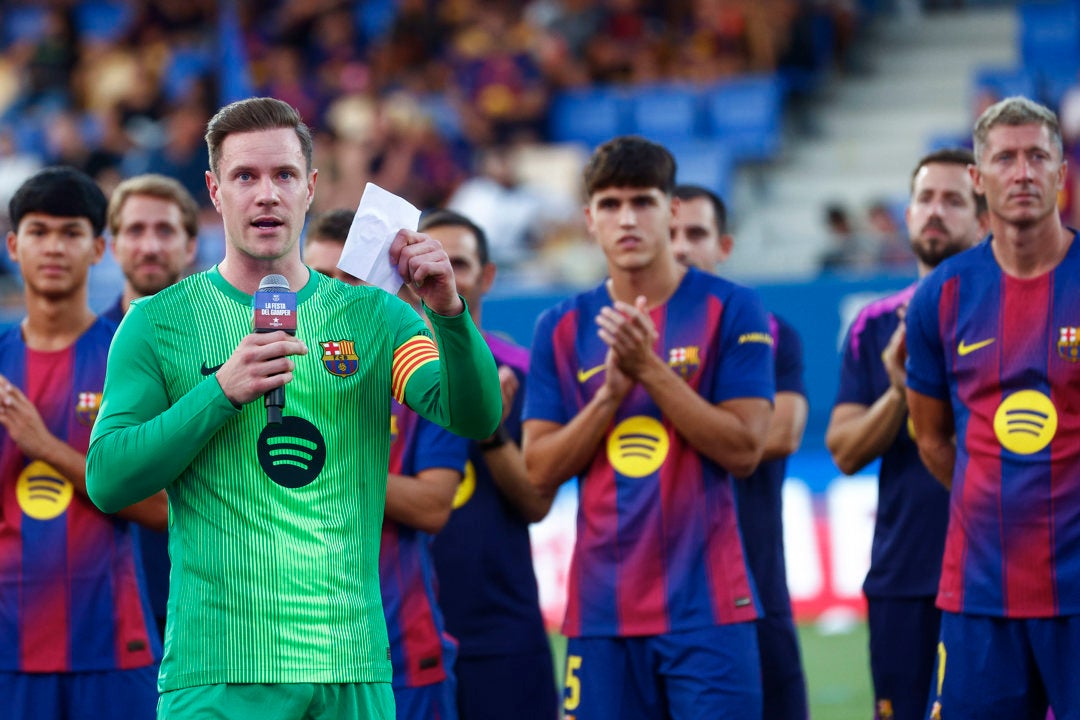 Ter Stegen: "Ahora es momento de mirar hacia adelante" Ter Stegen: "Ahora es momento de mirar hacia adelante"