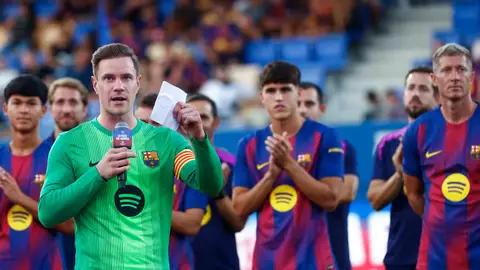 Ter Stegen: "Ahora es momento de mirar hacia adelante" Ter Stegen: "Ahora es momento de mirar hacia adelante"