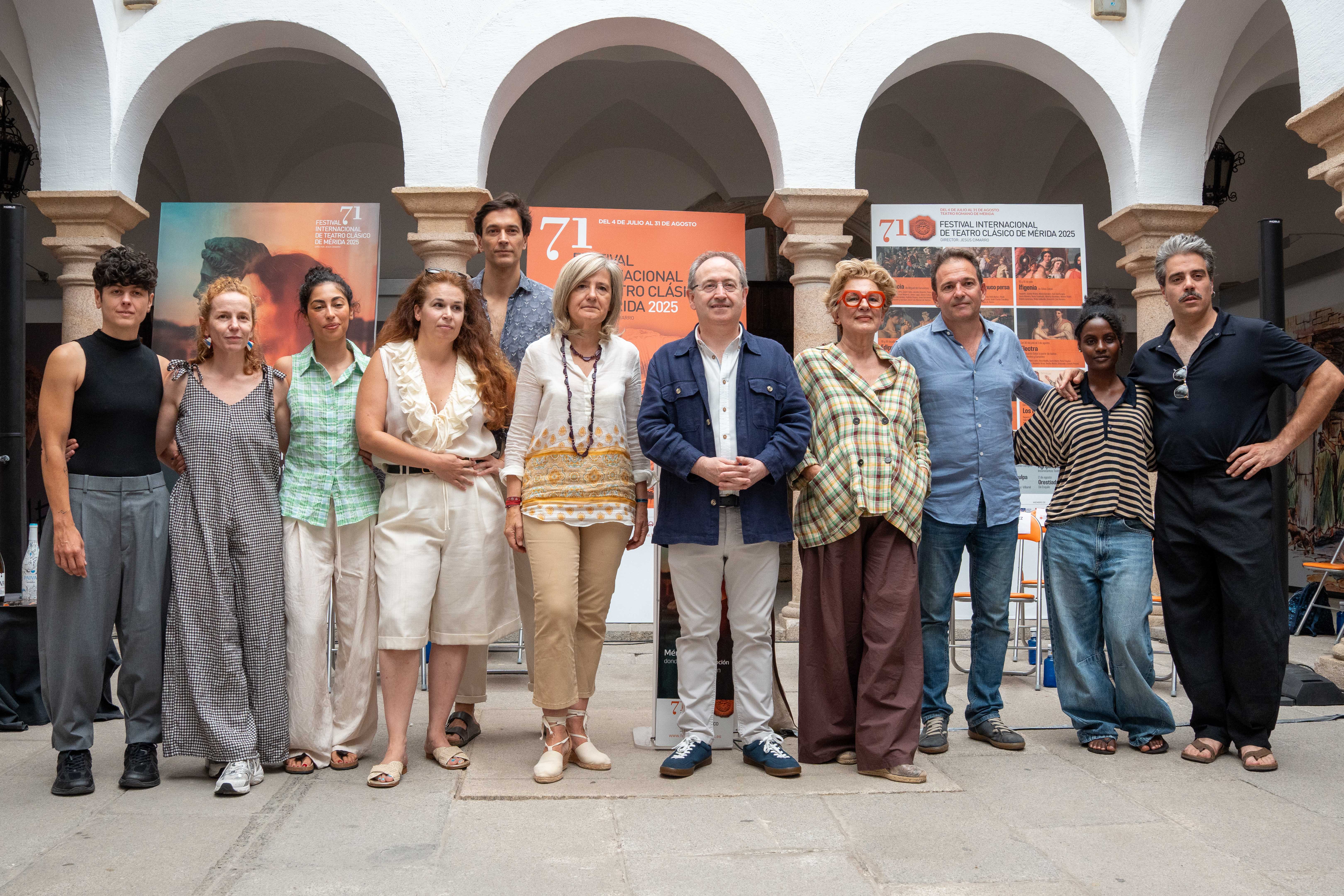 Isabel Ordaz encarna el dolor de las mujeres de Gaza en 'Las Troyanas' esta semana en el Festival de Mérida Isabel Ordaz encarna el dolor de las mujeres de Gaza en 'Las Troyanas' esta semana en el Festival de Mérida