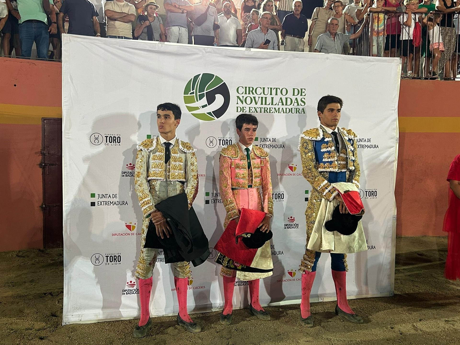 El portugués Tomás Bastos gana el Circuito de Novilladas de Extremadura El portugués Tomás Bastos gana el Circuito de Novilladas de Extremadura