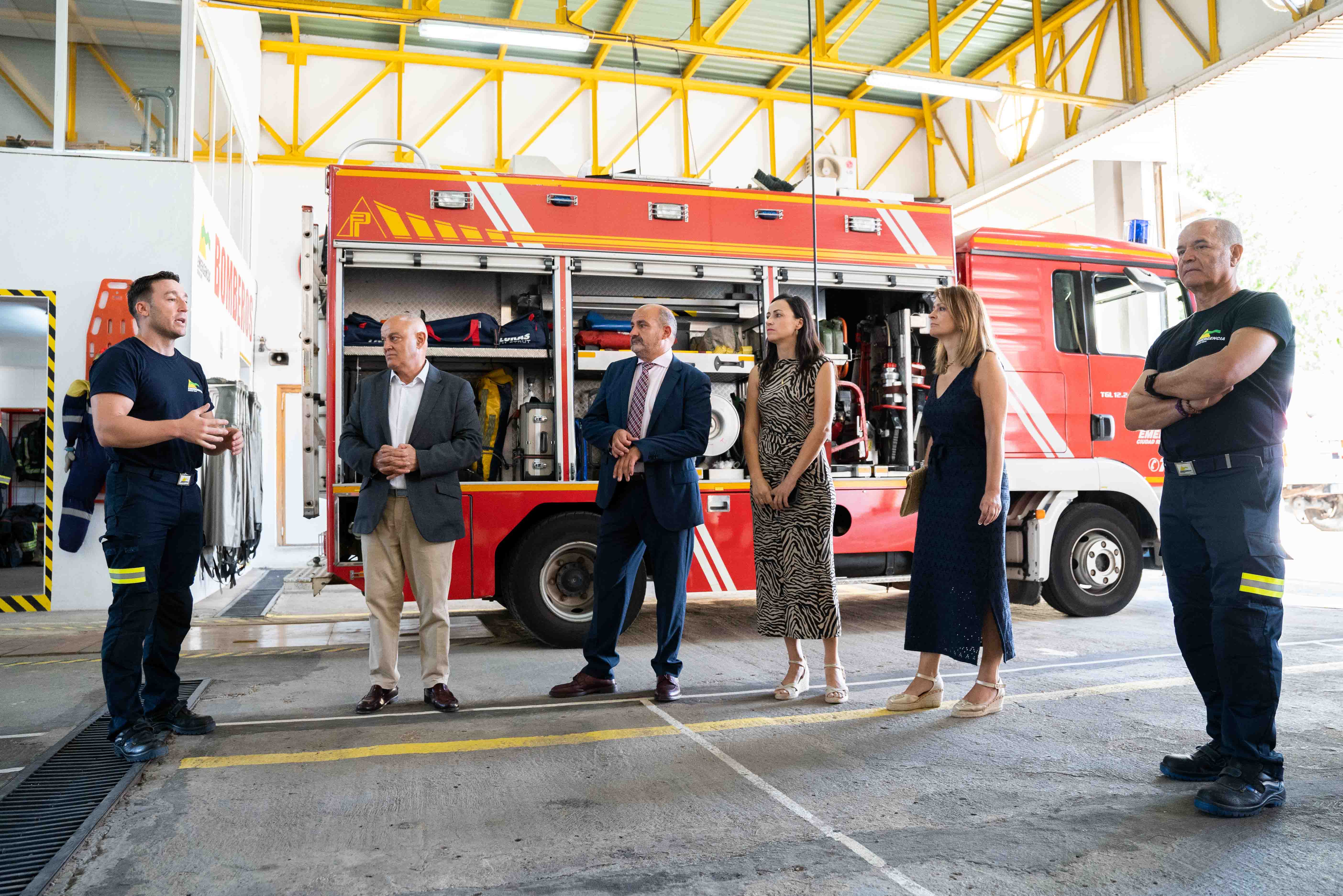 Más personal y nuevas inversiones en el Parque de Bomberos de Villanueva de los Infantes Más personal y nuevas inversiones en el Parque de Bomberos de Villanueva de los Infantes