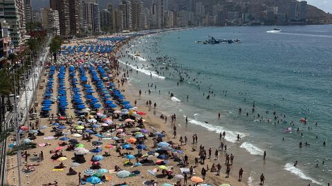 Benidorm ha cerrado el puente de agosto con una ocupaci&oacute;n hotelera del 90,7%