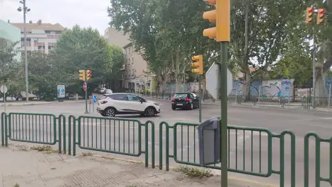 Empieza la construcción de la rotonda de Martínez de Velasco Empieza la construcción de la rotonda de Martínez de Velasco