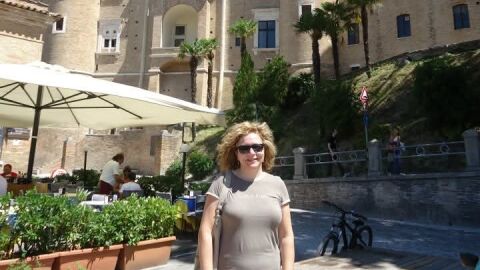 Isabel Fuester de Benidorm a Italia