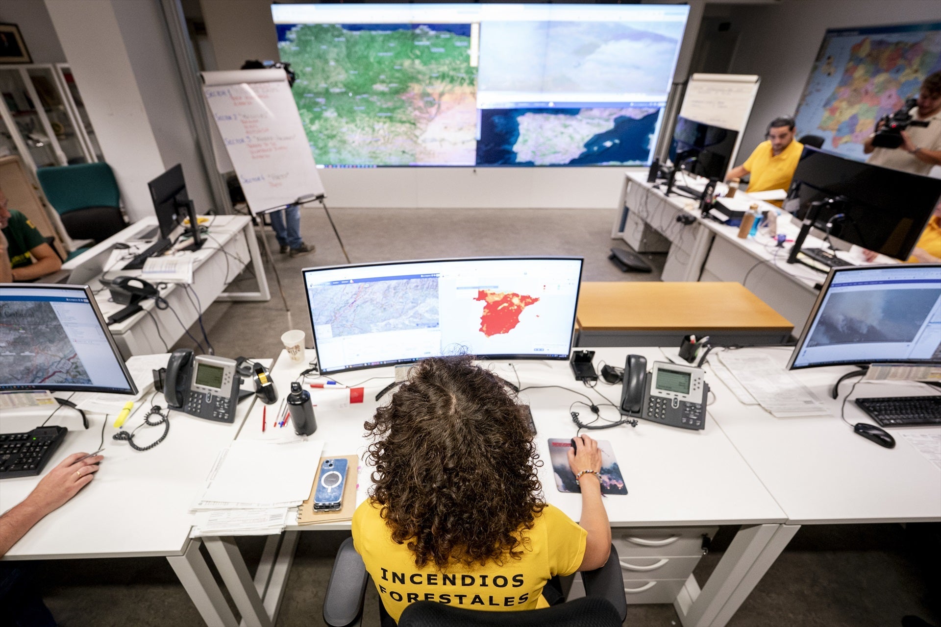 El mapa de los incendios en tiempo real: todos los que están activos en España El mapa de los incendios en tiempo real: todos los que están activos en España