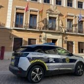 Vehículo de la Policía Local de Elda. 