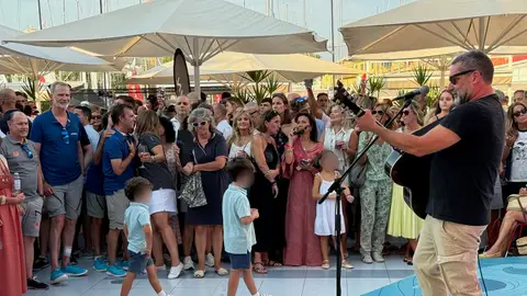 El Rey Felipe durante el concierto de Jaume Anglada el pasado 1 de agosto de 2025 en Palma El Rey Felipe durante el concierto de Jaume Anglada el pasado 1 de agosto de 2025 en Palma