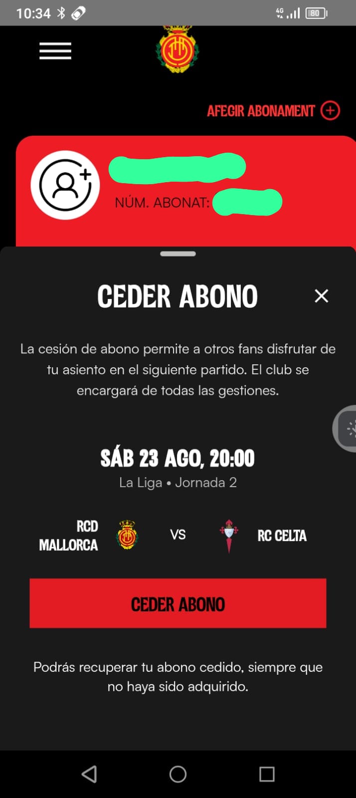 El RCD Mallorca rectifica el error y anuncia el partido ante el Celta a las 17h El RCD Mallorca rectifica el error y anuncia el partido ante el Celta a las 17h