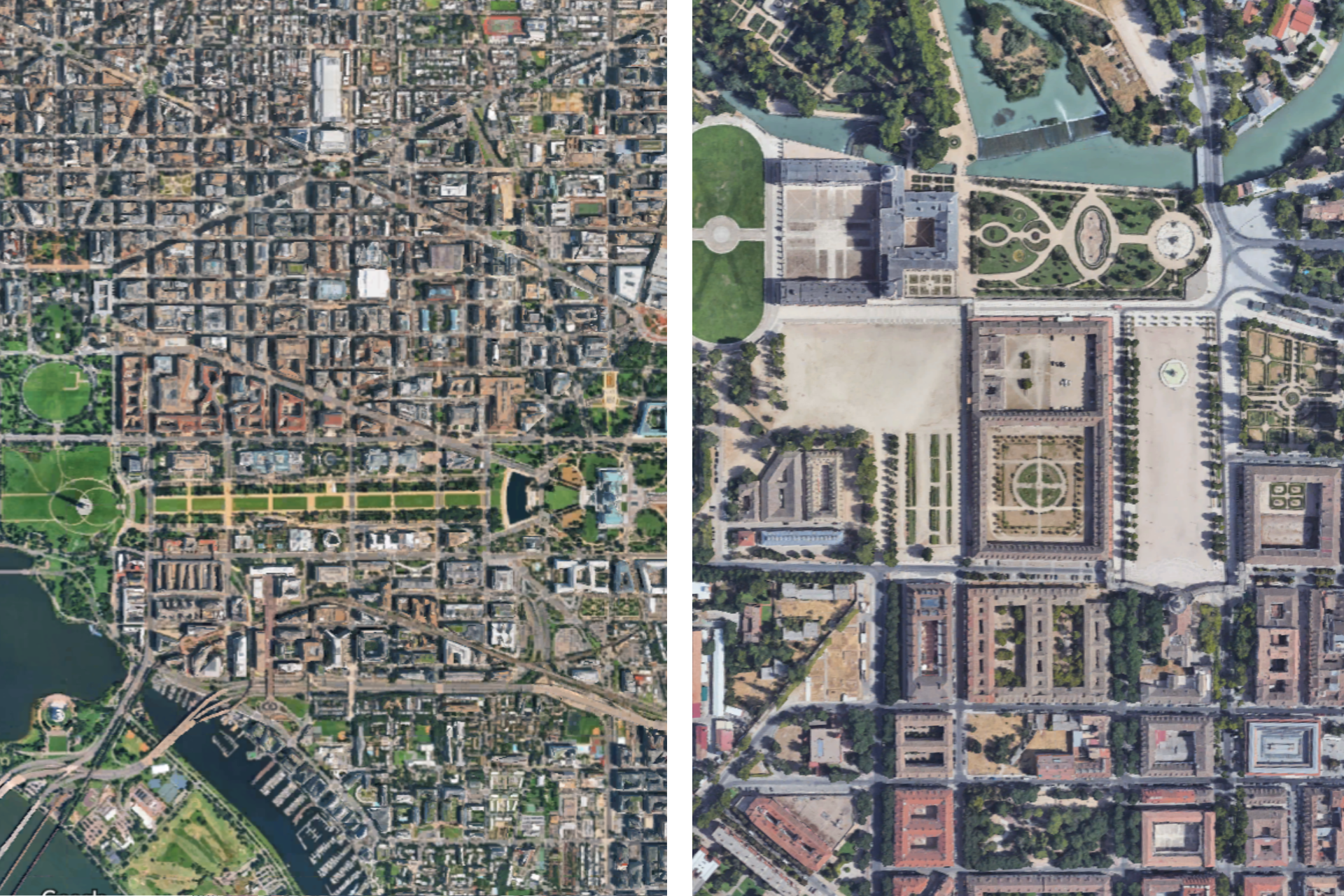 Un estudio demuestra que Washington se creó a partir de un mapa de Aranjuez Un estudio demuestra que Washington se creó a partir de un mapa de Aranjuez