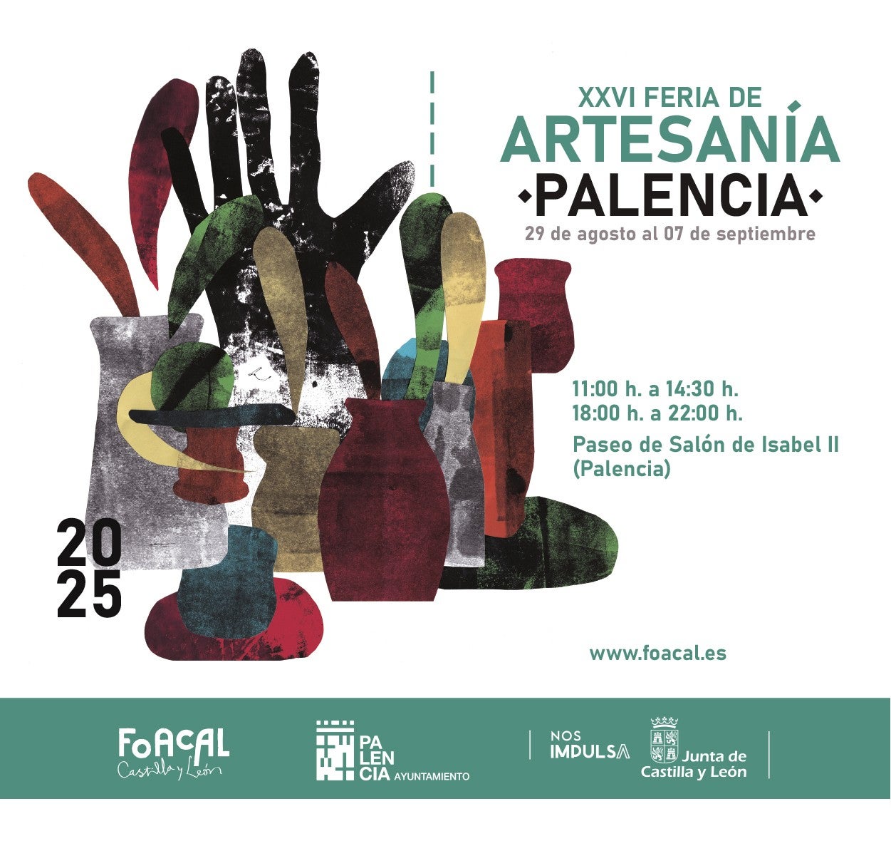 La XXVI Feria de Artesanía de Palencia reunirá a más de una treintena de talleres en el Paseo del Salón del 29 de agosto al 7 de septiembre La XXVI Feria de Artesanía de Palencia reunirá a más de una treintena de talleres en el Paseo del Salón del 29 de agosto al 7 de septiembre