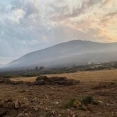 Incendio en la Montaña Palentina