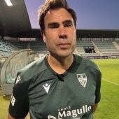 Iñaki Bea, entrenador de la Segoviana