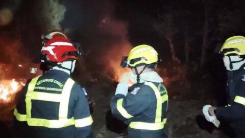 El v&iacute;deo de los bomberos franceses ayudando en las labores de extinci&oacute;n de incendios en Zamora