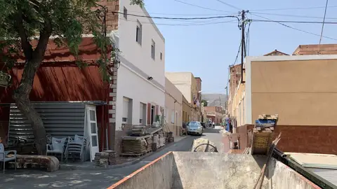 Viviendas en calle Sierra del Pino, en Almería. Viviendas en calle Sierra del Pino, en Almería.