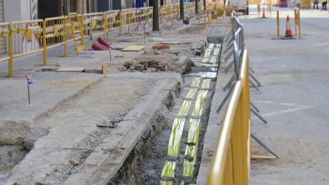 Estado de las obras de remodelación de las avenidas Giorgeta y Pérez Galdós de València a finales de agosto 2025 Estado de las obras de remodelación de las avenidas Giorgeta y Pérez Galdós de València a finales de agosto 2025