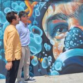 La obra ganadora del II Concurso Street Art La Vila Joiosa Artistas Emergentes decora ya la playa del Paradís