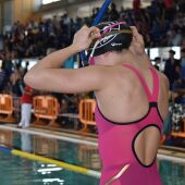 Julieta Sanz ganadora de una medalla de bronce en la Copa del Mundo de natación con aletas