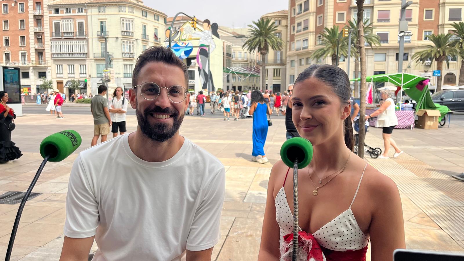 El arte en la Feria de Málaga, con Iván Berdión y Sara González El arte en la Feria de Málaga, con Iván Berdión y Sara González