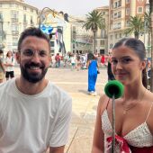 Iván Berdión y Sara González en Aires de Feria