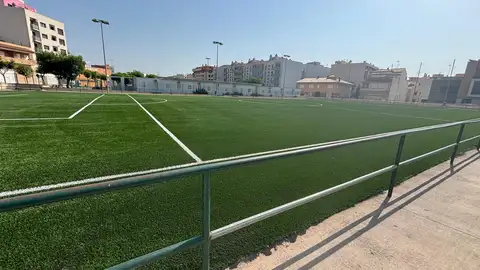 Almassora abre la temporada deportiva con el campo de fútbol 8 de Boqueres renovado Almassora abre la temporada deportiva con el campo de fútbol 8 de Boqueres renovado
