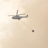 Los medios aéreos actúan en el incendio en Tarifa, A 6 de agosto de 2025 en Tarifa, Cádiz (Andalucía, España). - Francisco J. Olmo - Europa Press