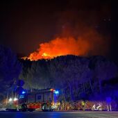 Incendio Monda