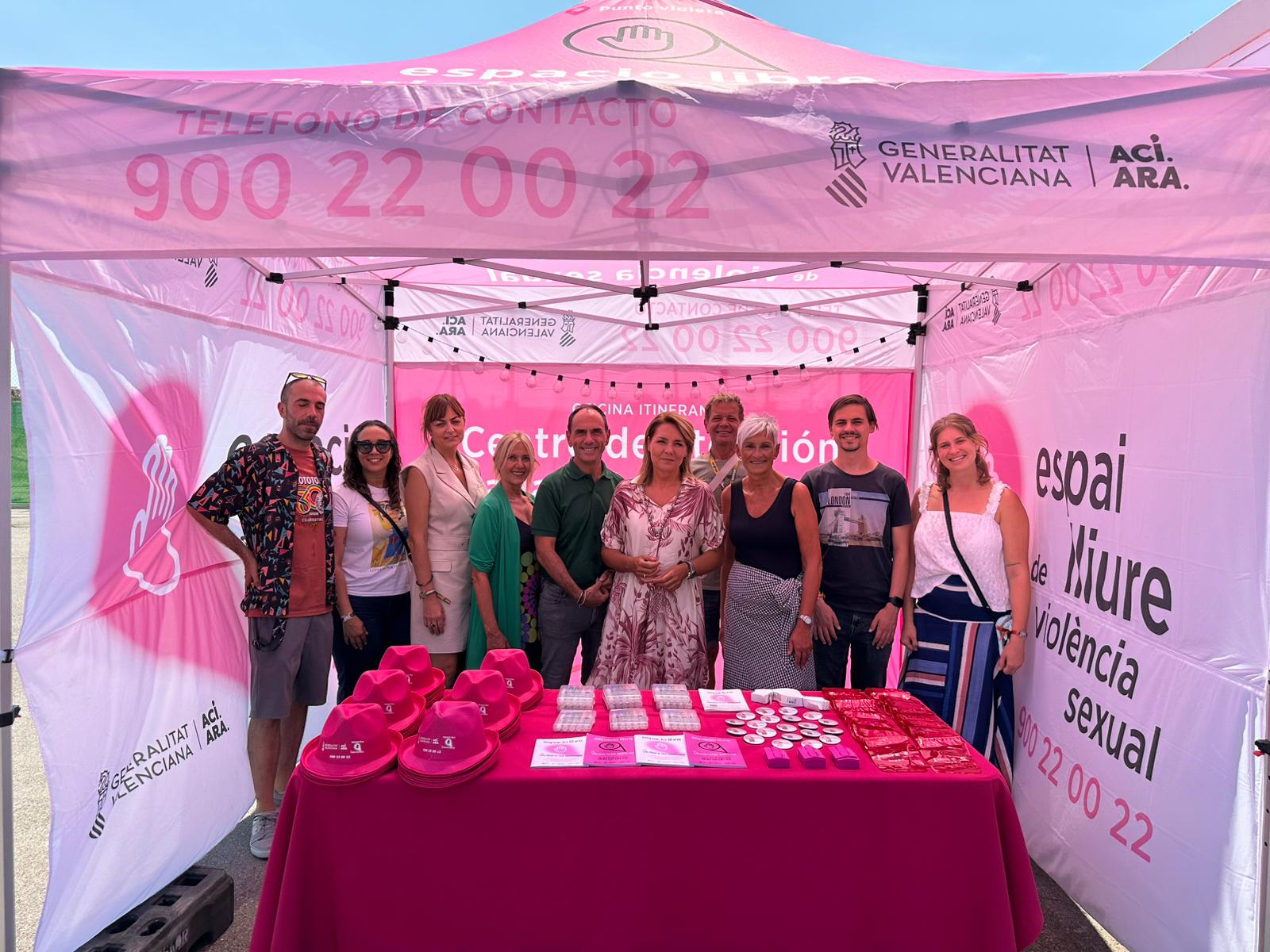 Susana Camarero reivindica los "Puntos Violeta" en el Rototom Sunsplash Susana Camarero reivindica los "Puntos Violeta" en el Rototom Sunsplash