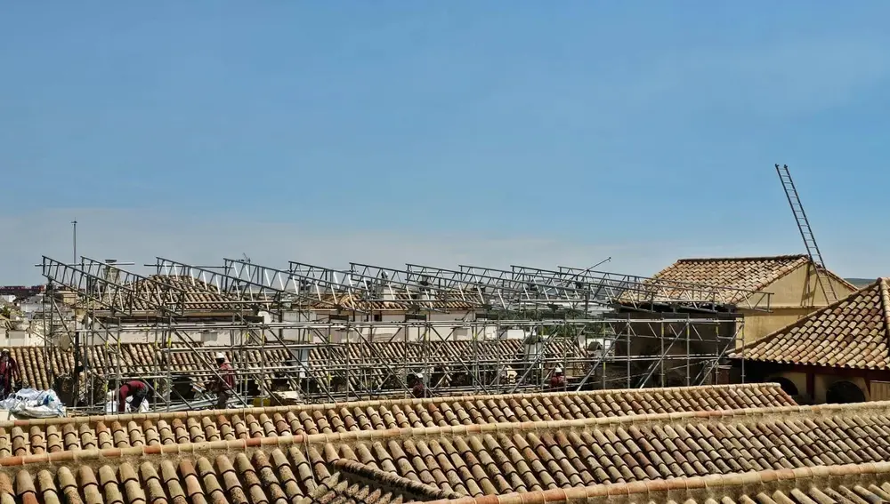 Intervención en las cubiertas de la Mezquita-Catedral Intervención en las cubiertas de la Mezquita-Catedral