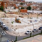 Construcción nueva "zona verde" Avenida Primero de Julio (Valdepeñas)