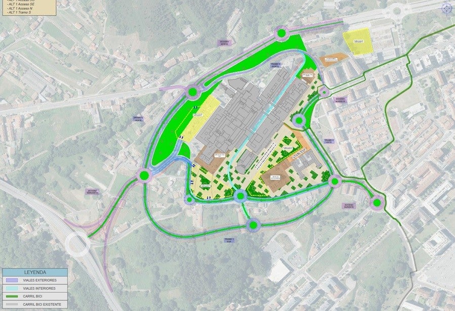 Un paso más para la construcción del nuevo aparcamiento del CHUS Un paso más para la construcción del nuevo aparcamiento del CHUS