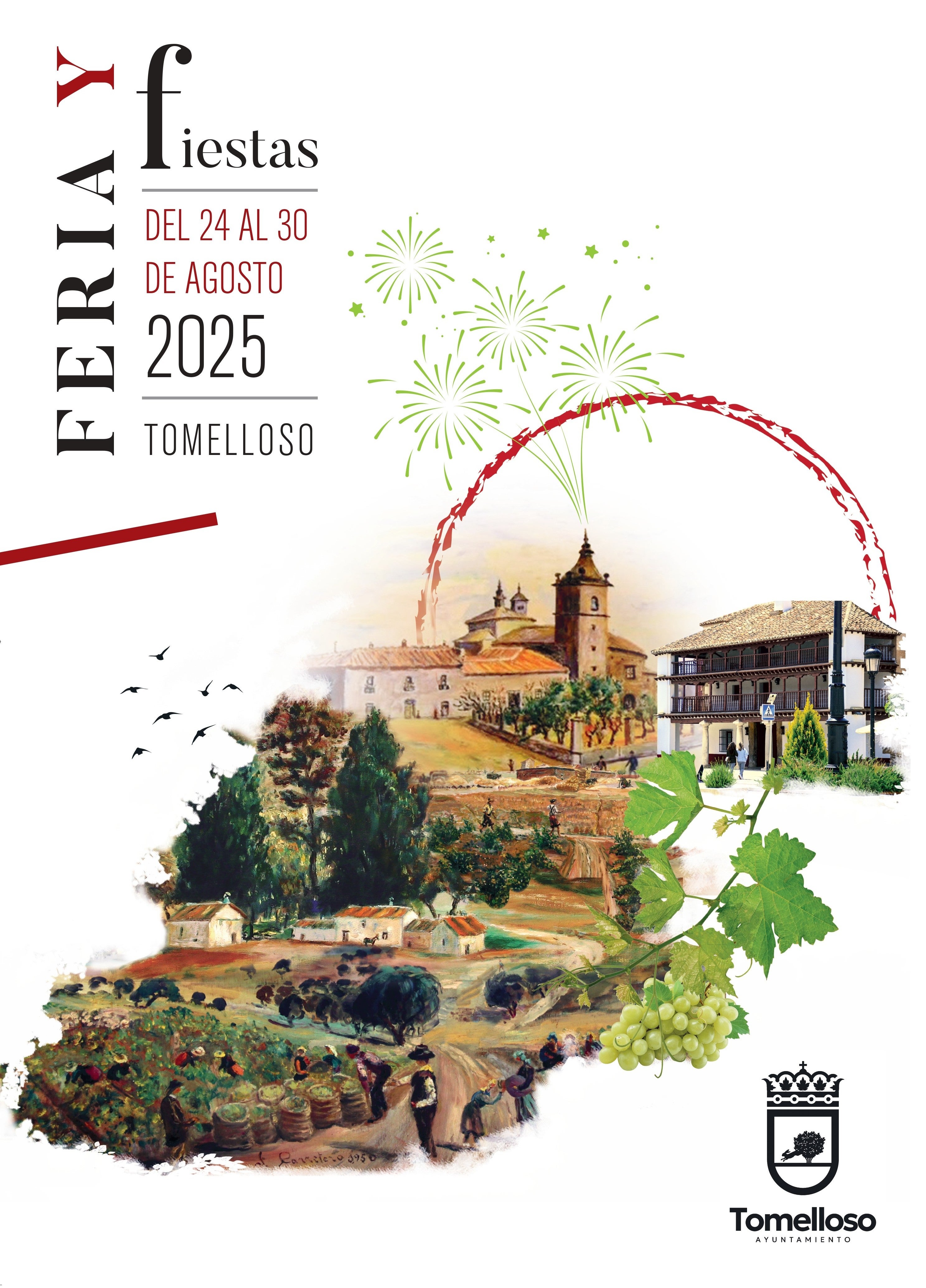 La Feria de Tomelloso 2025 arranca con el pregón y se prepara para su día grande en honor a la Virgen de las Viñas La Feria de Tomelloso 2025 arranca con el pregón y se prepara para su día grande en honor a la Virgen de las Viñas