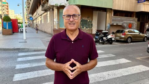 Vicente Alberola, concejal del Grupo Socialista en el Ayuntamiento de Elche.
