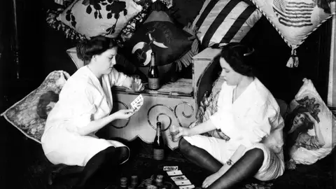 "Girls Playing Cards, Storyville" "Girls Playing Cards, Storyville"
