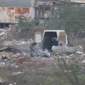 Imagen de los investigados por vertidos y quema de residuos en zonas urbanas entre Sevilla y Alcalá de Guadaíra.
