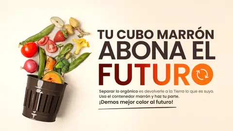 “Tu cubo marrón abona el futuro”, nueva campaña de GRHUSA para fomentar el reciclaje orgánico en Huesca “Tu cubo marrón abona el futuro”, nueva campaña de GRHUSA para fomentar el reciclaje orgánico en Huesca